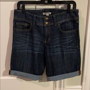 CAbi denim shorts